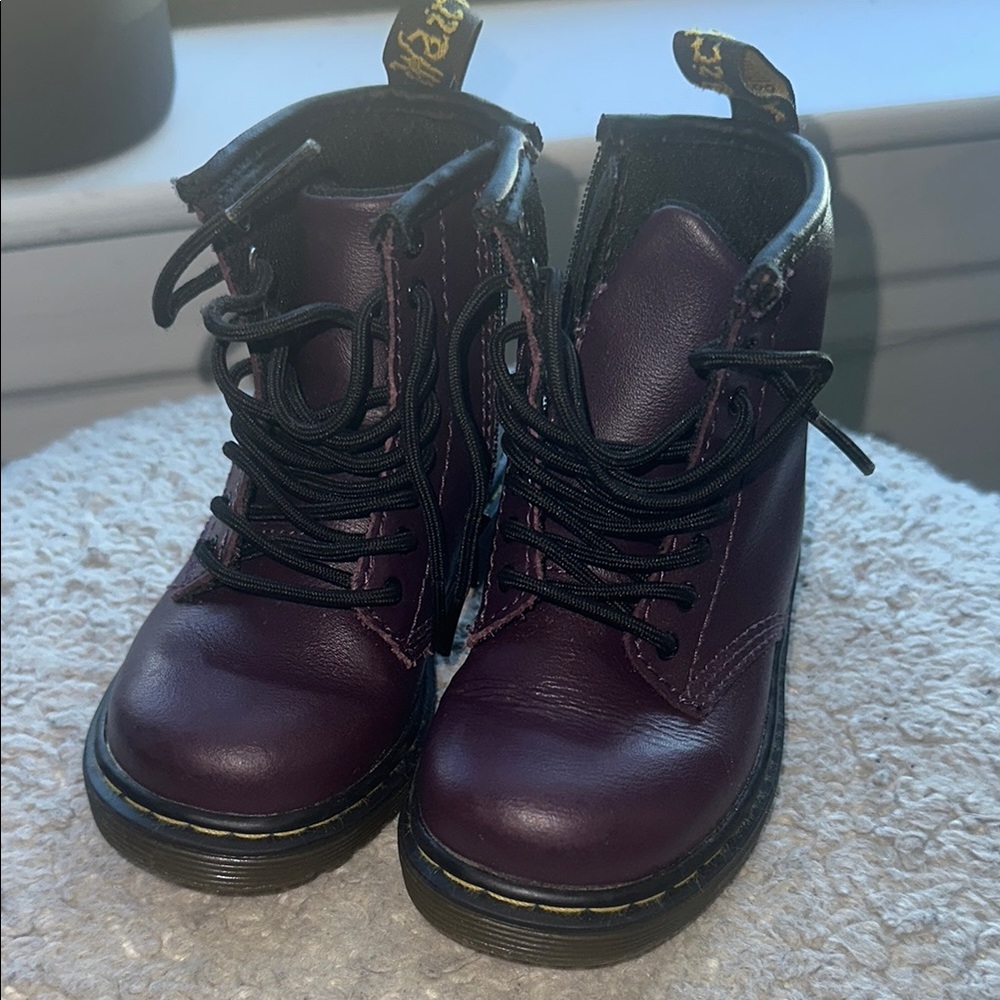 Kids Purple Boots